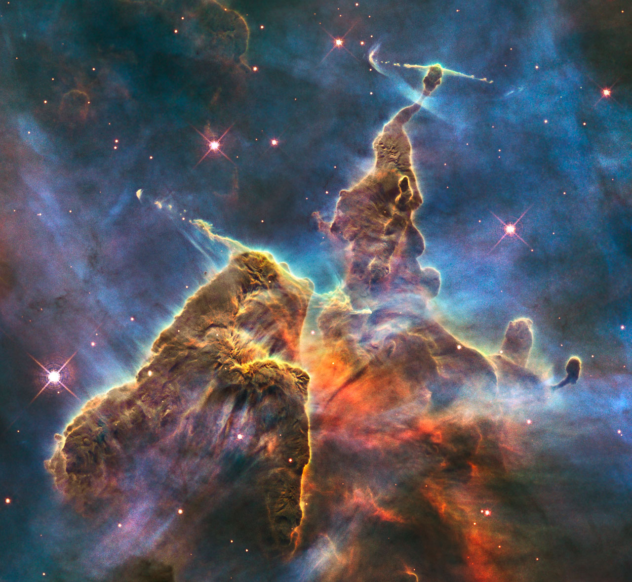 Carina Nebula - Mystic Mountain